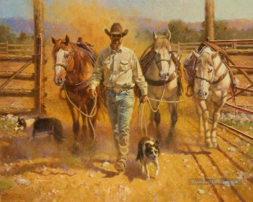  cow Tableaux - Premier String cowboy